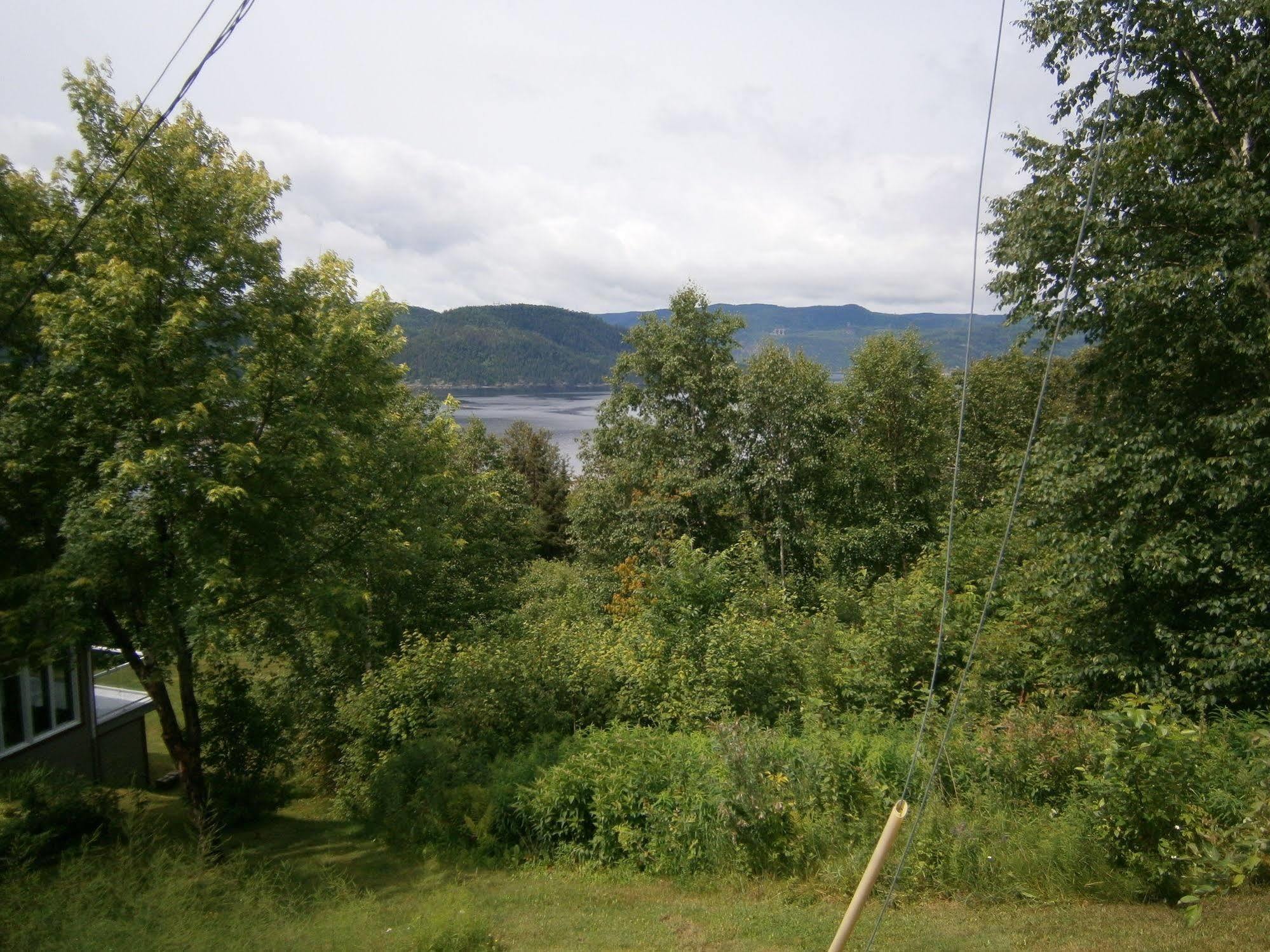 Panoramique Du Fjord LʼAnse-Saint-Jean Exterior foto