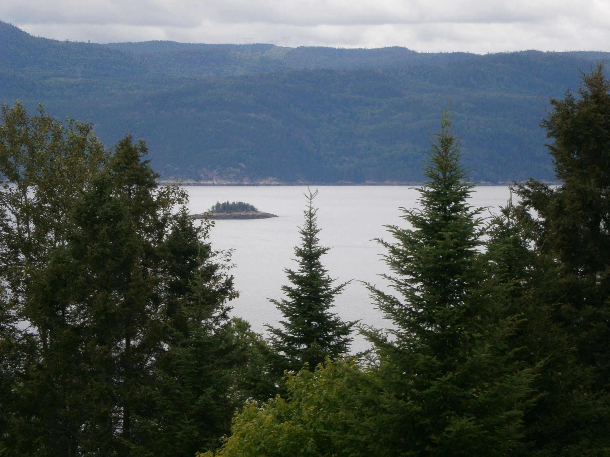 Panoramique Du Fjord LʼAnse-Saint-Jean Exterior foto