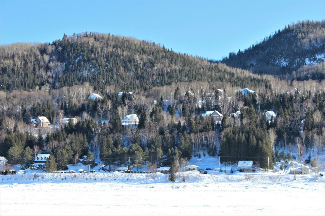 Panoramique Du Fjord LʼAnse-Saint-Jean Exterior foto