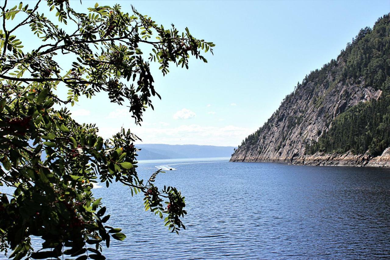 Panoramique Du Fjord LʼAnse-Saint-Jean Exterior foto