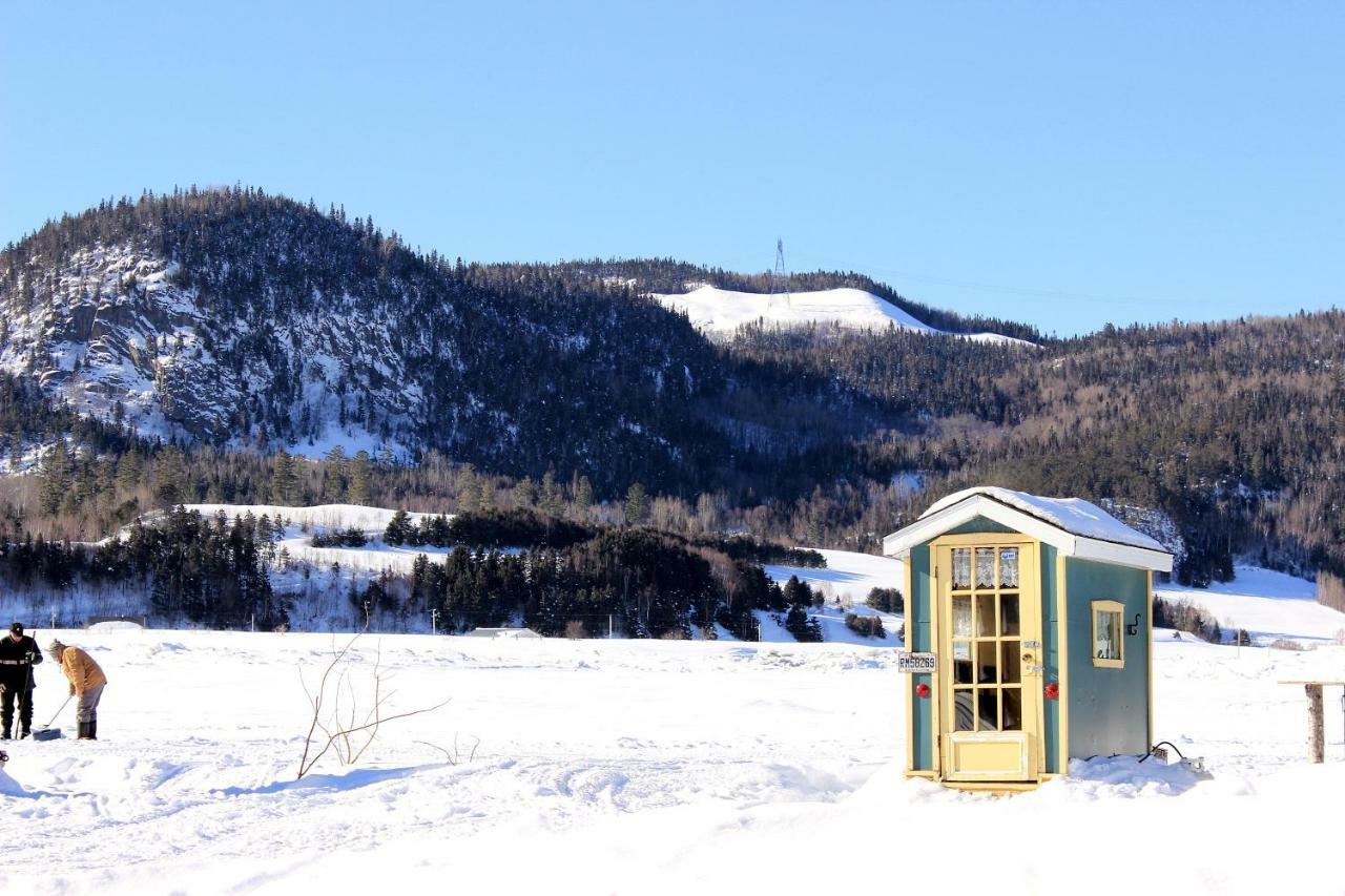 Panoramique Du Fjord LʼAnse-Saint-Jean Exterior foto