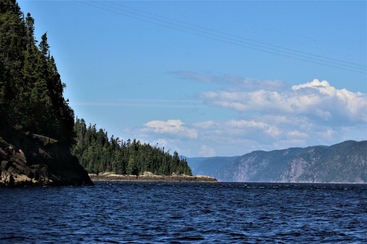 Panoramique Du Fjord LʼAnse-Saint-Jean Exterior foto